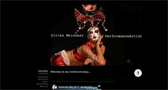 Desktop Screenshot of performanceartist-ulrikemeissner.com